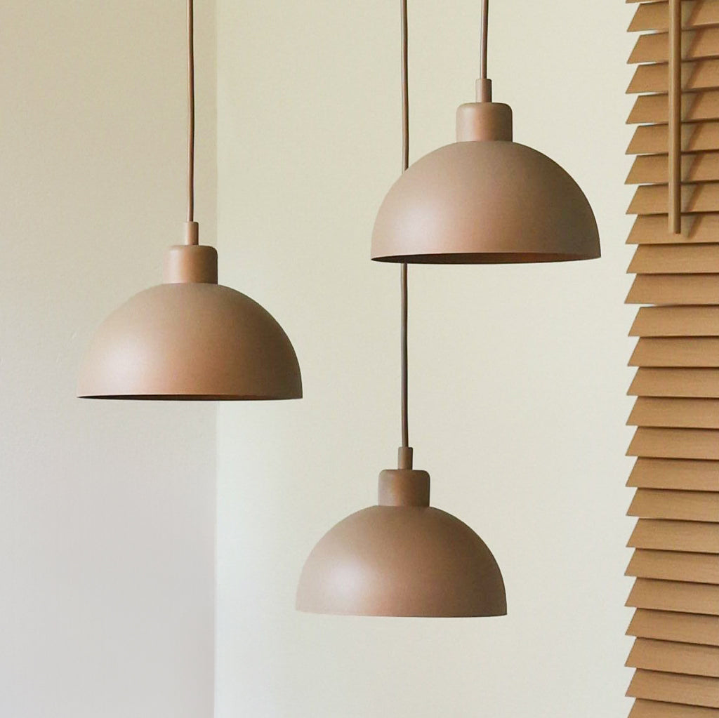 Lampa wisząca DUOLLA IRONLINE METAL ROSSA BEŻOWY 70446 Beżowy/n/a 3xE27 średn.30cm