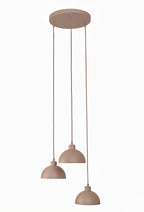 Lampa wisząca DUOLLA IRONLINE METAL ROSSA BEŻOWY 70446 Beżowy/n/a 3xE27 średn.30cm