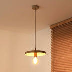 Lampa wisząca DUOLLA IRONLINE METAL TALERZ 300 BEŻOWA 70569 Beżowy/miedziany 1xE27 średn.30cm