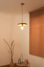 Lampa wisząca DUOLLA IRONLINE METAL TALERZ 300 BEŻOWA 70569 Beżowy/miedziany 1xE27 średn.30cm