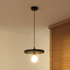 Lampa wisząca DUOLLA IRONLINE METAL TALERZ 300 CZARNA 70583 Czarny/n/a 1xE27 średn.30cm