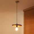 Lampa wisząca DUOLLA IRONLINE METAL TALERZ 300 MIEDZIANA 70576 miedziany/Czarny 1xE27 średn.30cm