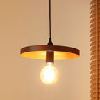 Lampa wisząca DUOLLA IRONLINE METAL TALERZ 300 MIEDZIANA 70576 miedziany/Czarny 1xE27 średn.30cm