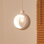 Lampa wisząca DUOLLA IRONLINE METALOWY RING BIAŁY 70422 Biały/n/a 1xE27 średn.10cm