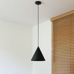 Lampa wisząca DUOLLA IRONLINE METALOWY STOŻEK CZARNY 70613 Czarny/n/a 1xE27 średn.25cm