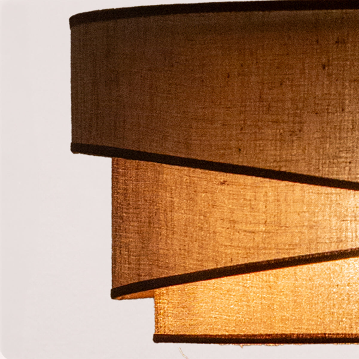Lampa wisząca DUOLLA KOBO 753177 brązowy/n/a 1xE27 średn.45cm