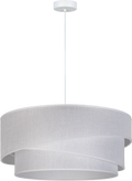 Lampa wisząca DUOLLA KOBO 753276 biały/n/a 1xE27 średn.60cm