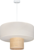 Lampa wisząca DUOLLA PARMA 752309 Beżowy/naturalny 3xE27 średn.50cm
