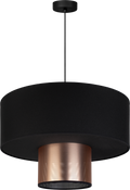 Lampa wisząca DUOLLA PARMA 752347 Czarny/złoty 3xE27 średn.50cm