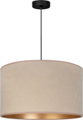 Lampa wisząca DUOLLA ROLLER  750794 beżowy/złoty 1xE27 średn.40cm