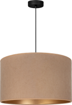 Lampa wisząca DUOLLA ROLLER  750794 beżowy/złoty 1xE27 średn.40cm