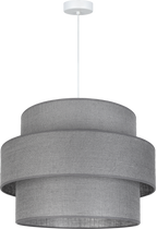 Lampa wisząca DUOLLA SPACE YUTE 752040 szary/n/a 1xE27 średn.50cm