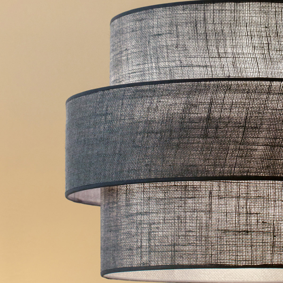 Lampa wisząca DUOLLA SPACE YUTE 752040 szary/n/a 1xE27 średn.50cm