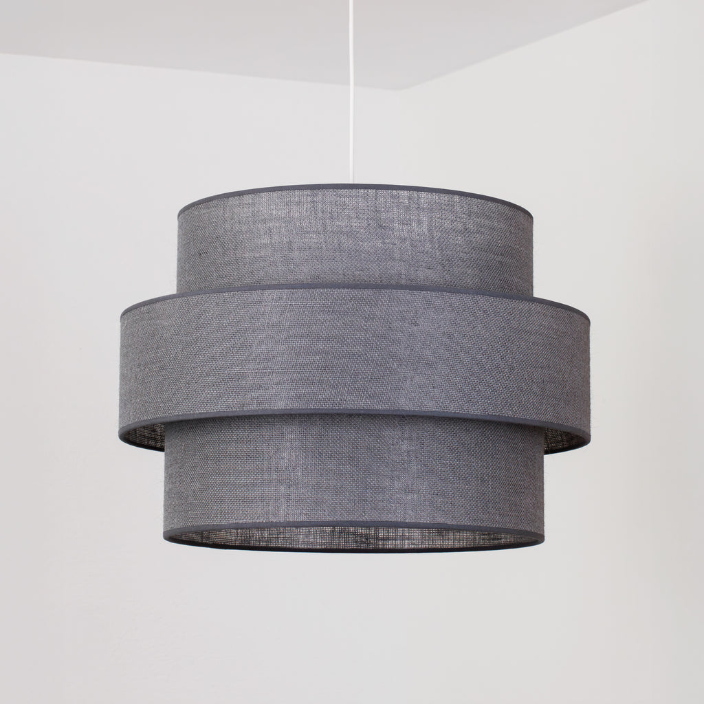 Lampa wisząca DUOLLA SPACE YUTE 752040 szary/n/a 1xE27 średn.50cm