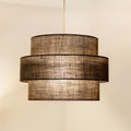 Lampa wisząca DUOLLA SPACE YUTE 752095 brązowy/n/a 1xE27 średn.50cm