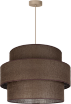 Lampa wisząca DUOLLA SPACE YUTE 752095 brązowy/n/a 1xE27 średn.50cm