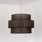 Lampa wisząca DUOLLA SPACE YUTE 752095 brązowy/n/a 1xE27 średn.50cm