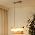 Lampa wisząca DUOLLA TREEON 92219 Beżowy/Kremowy 2xE27 średn.17cm