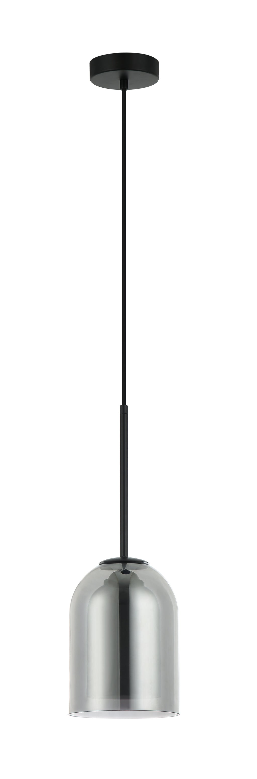 Lampa wisząca Elaris dymna 1xE27