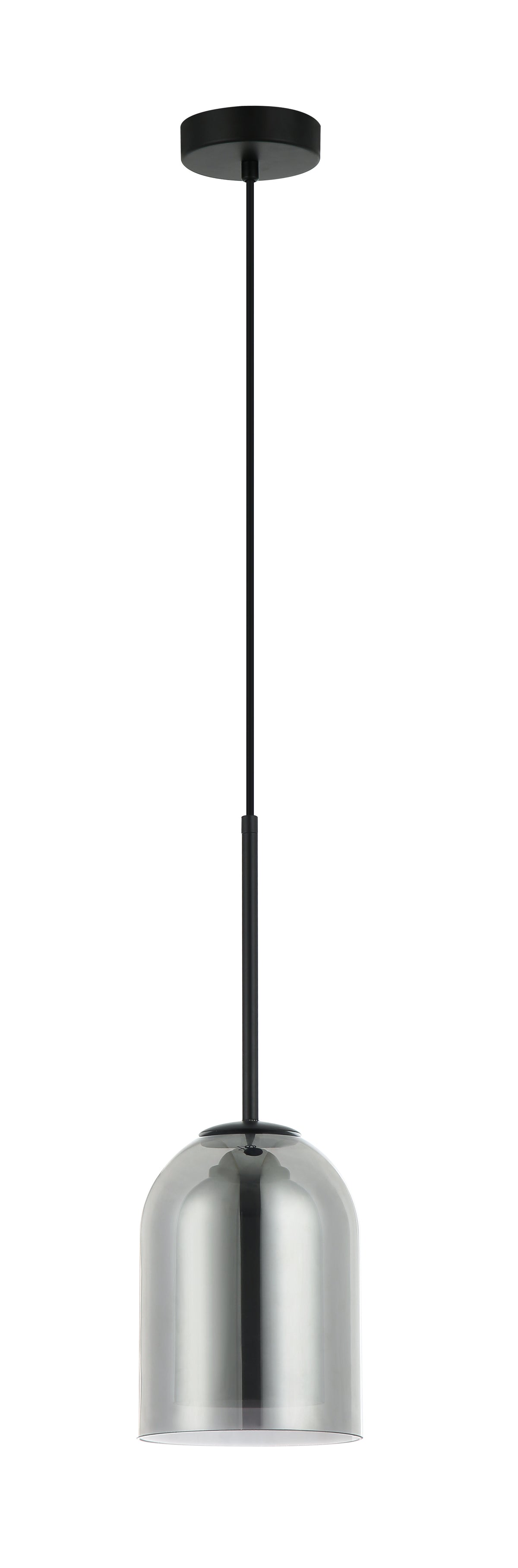 Lampa wisząca Elaris dymna 1xE27