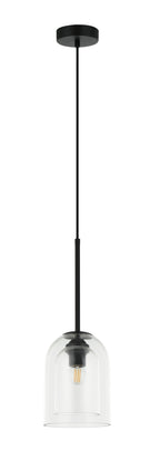 Lampa wisząca Elaris transparentna 1xE27