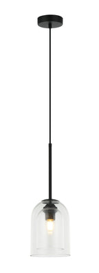 Lampa wisząca Elaris transparentna 1xE27
