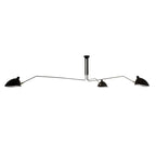 Lampa wisząca FABIO dł. 38,5cm E27 | czarny