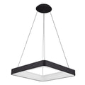 Lampa wisząca Giacinto dł. 60cm 50W LED ciepła biel 3000K | czarny