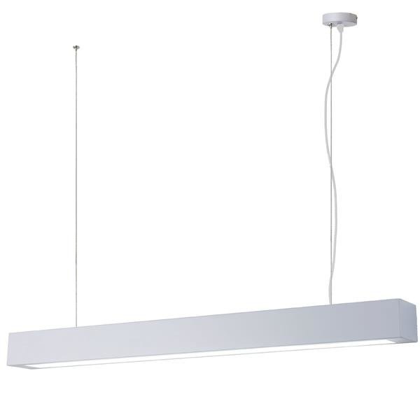 Lampa wisząca IBROS duża 24W 3000K IP44 | biała