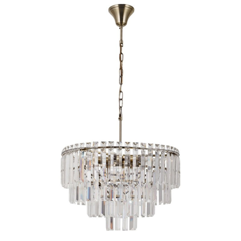 Lampa wisząca Italux Buena PND-22320-9-ABR
