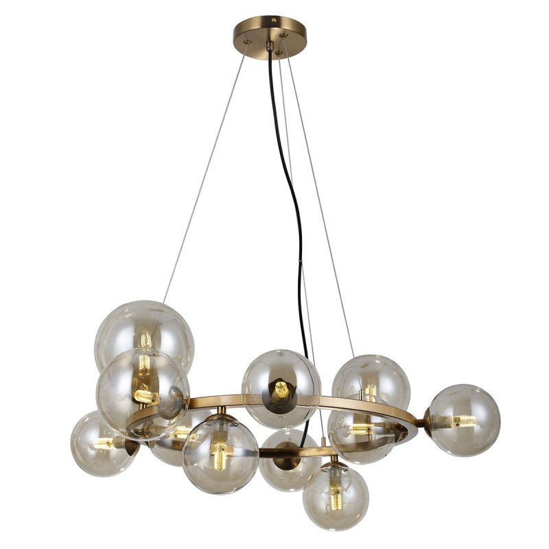 Lampa wisząca Italux Canello PND-406007-11-HBR