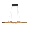 Lampa wisząca Italux Conato PND-23848-30W-BK-GD