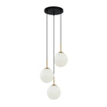 Lampa wisząca Italux Deore PND-5578-3S-BRO-BK