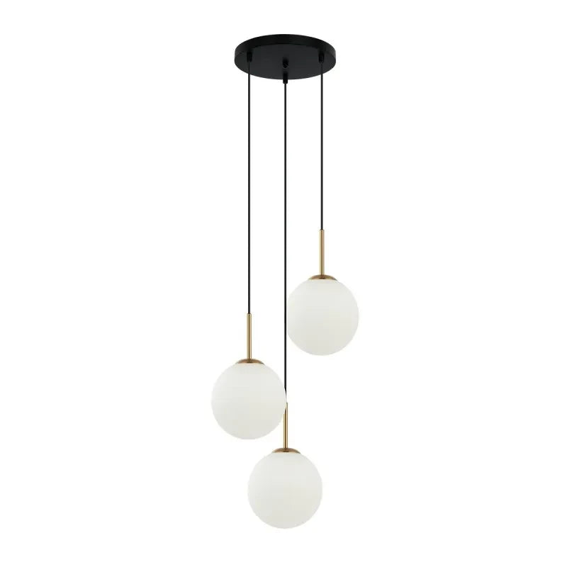 Lampa wisząca Italux Deore PND-5578-3S-BRO-BK