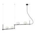 Lampa wisząca Italux Kernio PND-357784-BK+W