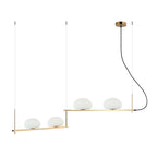 Lampa wisząca Italux Kernio PND-357784-BRO+W