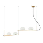 Lampa wisząca Italux Kernio PND-357784-BRO+W