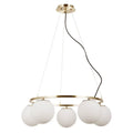 Lampa wisząca Italux Larosa PND-33453-5-ABR