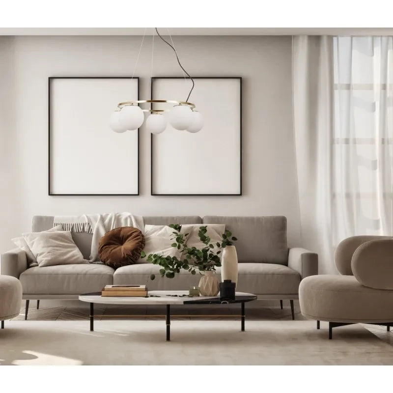 Lampa wisząca Italux Larosa PND-33453-5-ABR