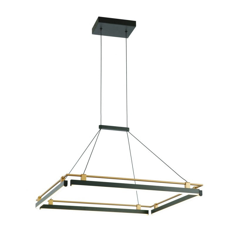 Lampa wisząca Italux Merlot PND-54638S-44W-3K-BK-GD