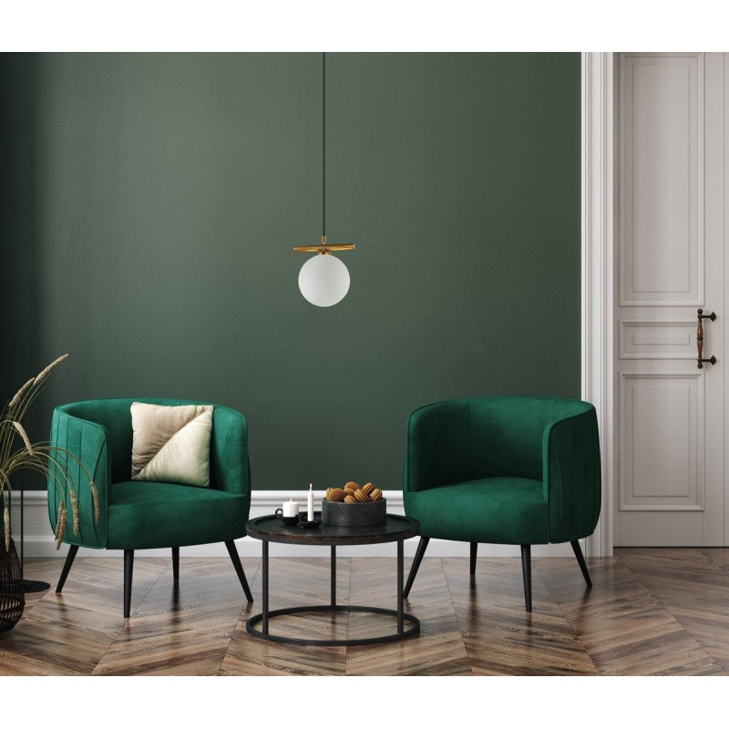 Lampa wisząca Italux Merseta PND-463321S-BRO+W