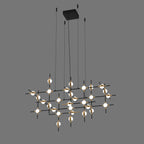 Lampa wisząca Italux Provenza MD18001067-30A BG