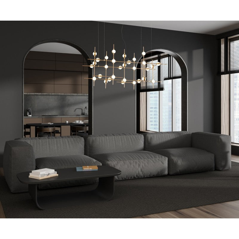 Lampa wisząca Italux Provenza MD18001067-30A BG