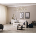 Lampa wisząca Italux Provenza MD18001067-55A BG