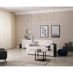Lampa wisząca Italux Provenza MD18001067-55A BG