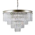 Lampa wisząca Italux Verdes PND-44372-8-CHMP-GLD