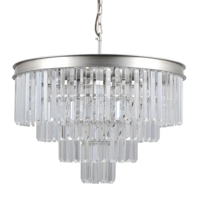 Lampa wisząca Italux Verdes PND-44372-8A-SLVR-BRW