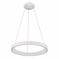 Lampa wisząca Italux Vico 78cm 60W LED barwa zmienna (CCT) | biały