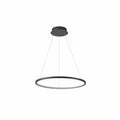Lampa wisząca Italux Vinola 40cm 24W LED barwa zmienna | złoty