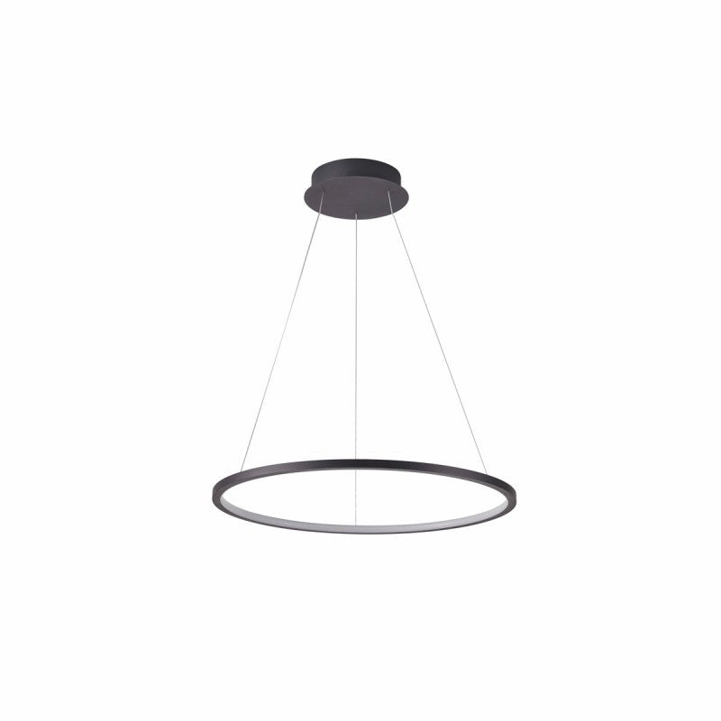 Lampa wisząca Italux Vinola 40cm 24W LED barwa zmienna | złoty